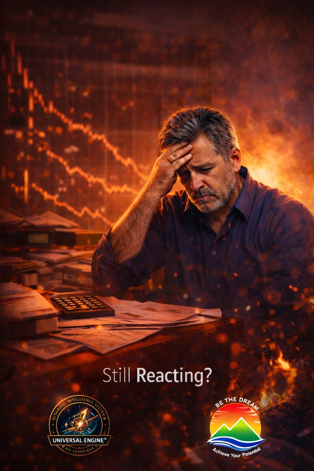 still reacting?