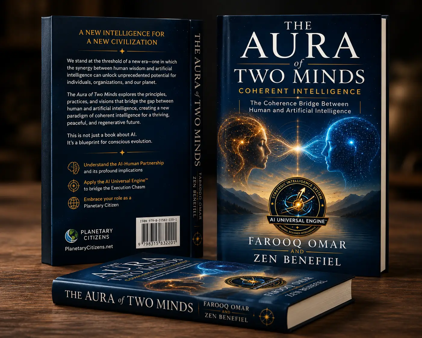 The Aura of Two Minds display graphic