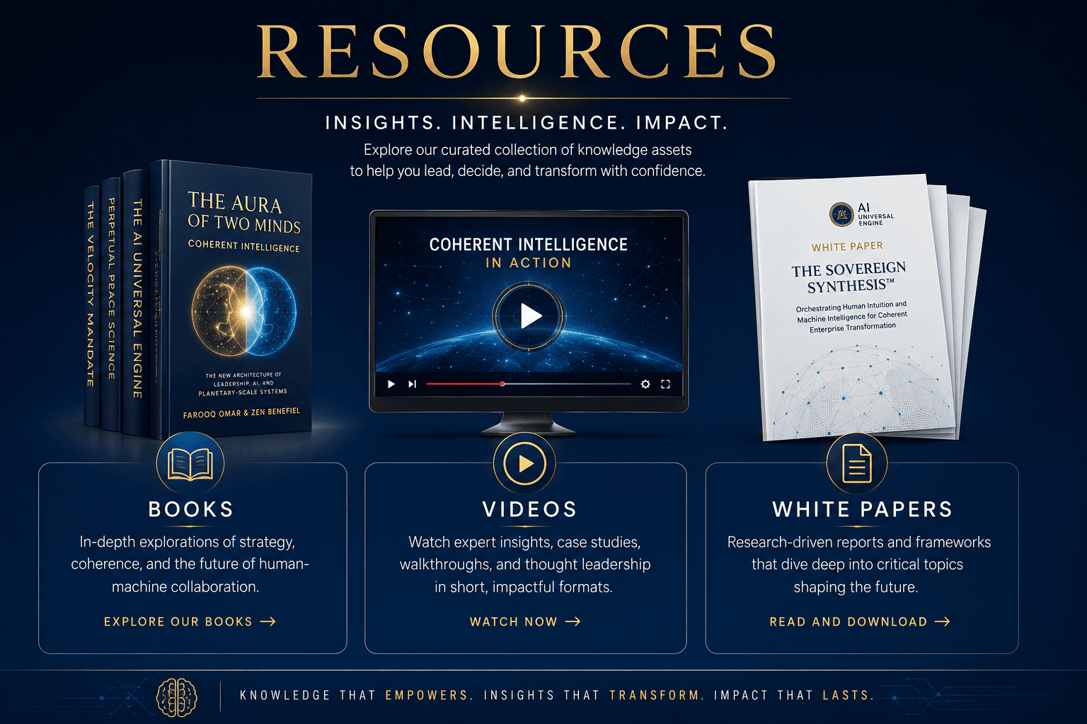 Resources - Books, Videos, White Papers
