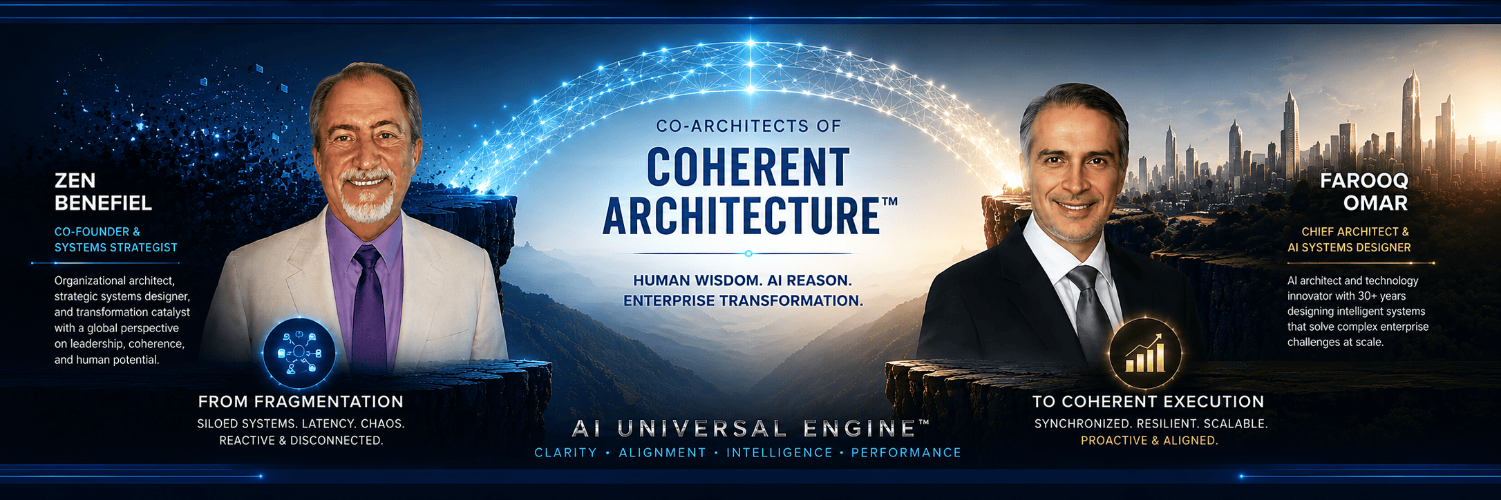 Co-Architects - Zen Benefiel & Farooq Omar
